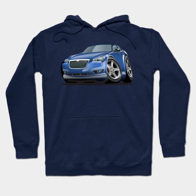 Cartoon car Hoodie by Mechanik